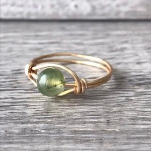 Gold fidget/meditation ring